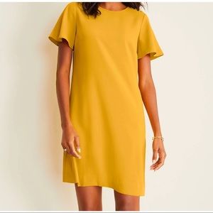 Ann Taylor Shoulder Button Dress